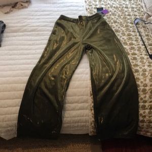 High waisted, wide leg, sequence pants, brand new with tags